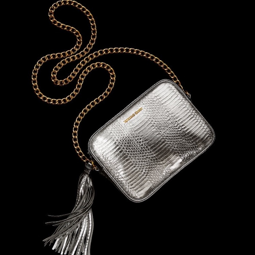 Victoria Secret fashion show sliver cross body bag